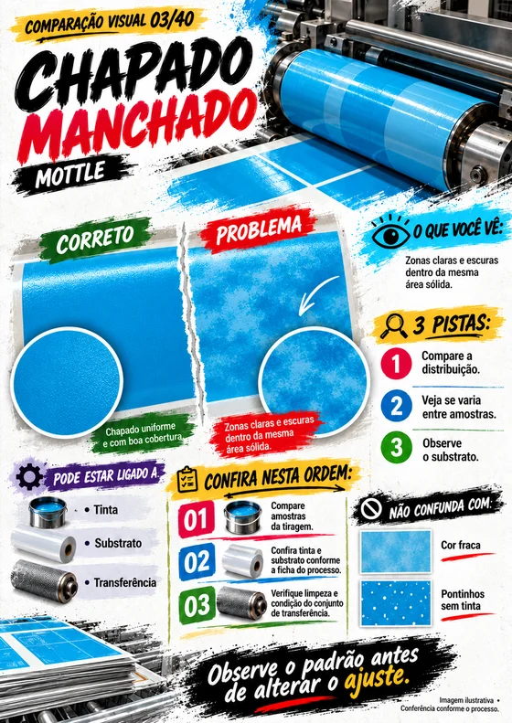 Página real: Chapado manchado