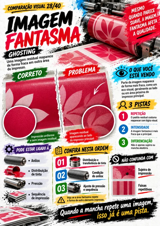 Página real: Imagem fantasma (ghosting)